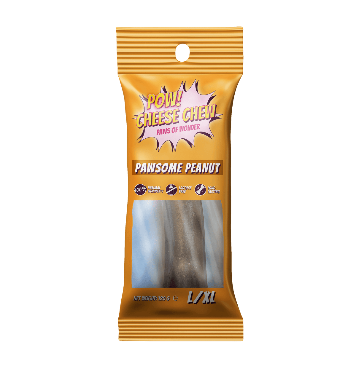 Cheese Chew Peanut L/XL (10 Pack)