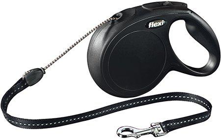Flexi Koppel New Classic M 8M Lina Svart Max 20 kg
