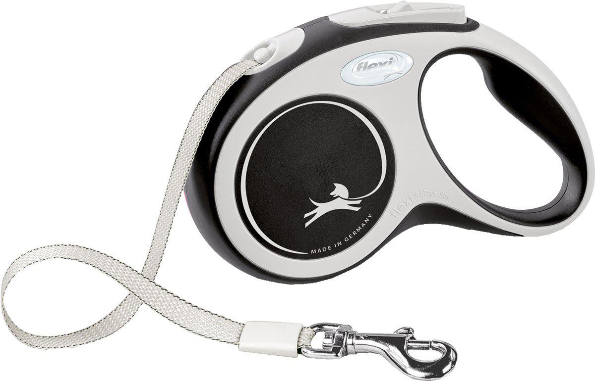 Flexi Koppel New Comfort S 5M Band Svart 15 kg