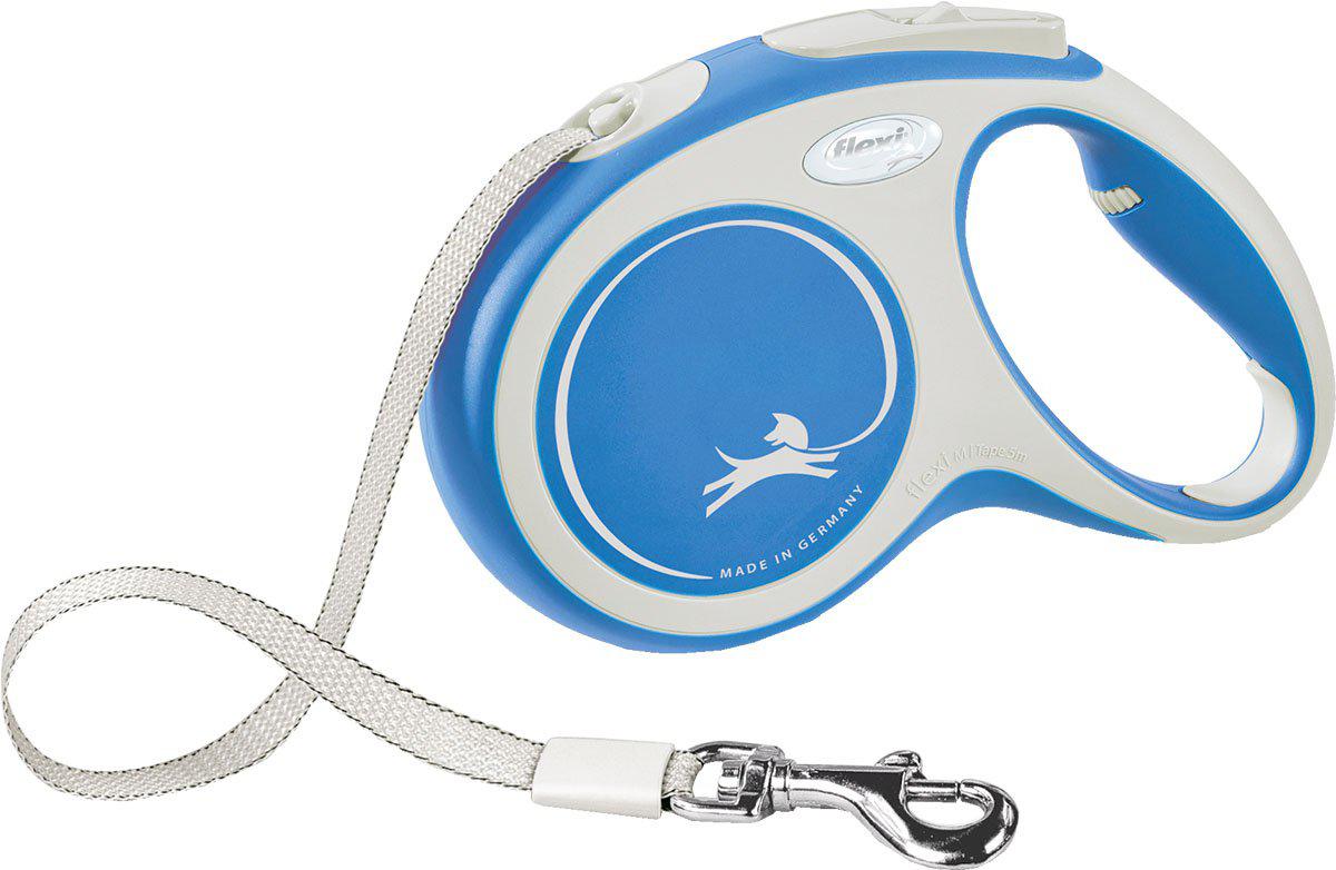 Flexi Koppel New Comfort M 5 m Band Blå Max 25 kg