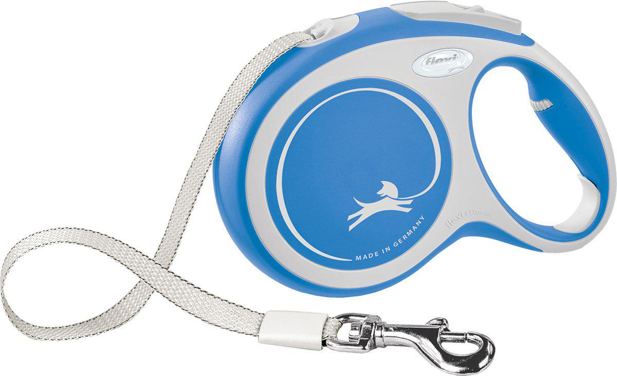 Flexi Koppel New Comfort L 8 m Band Blå Max 50 kg