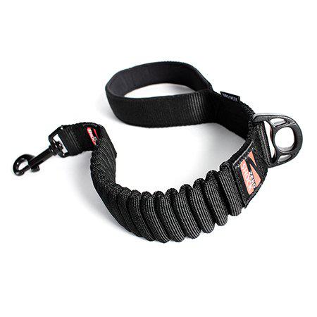 EzyDog Koppel Zero Shock Svart 64 cm