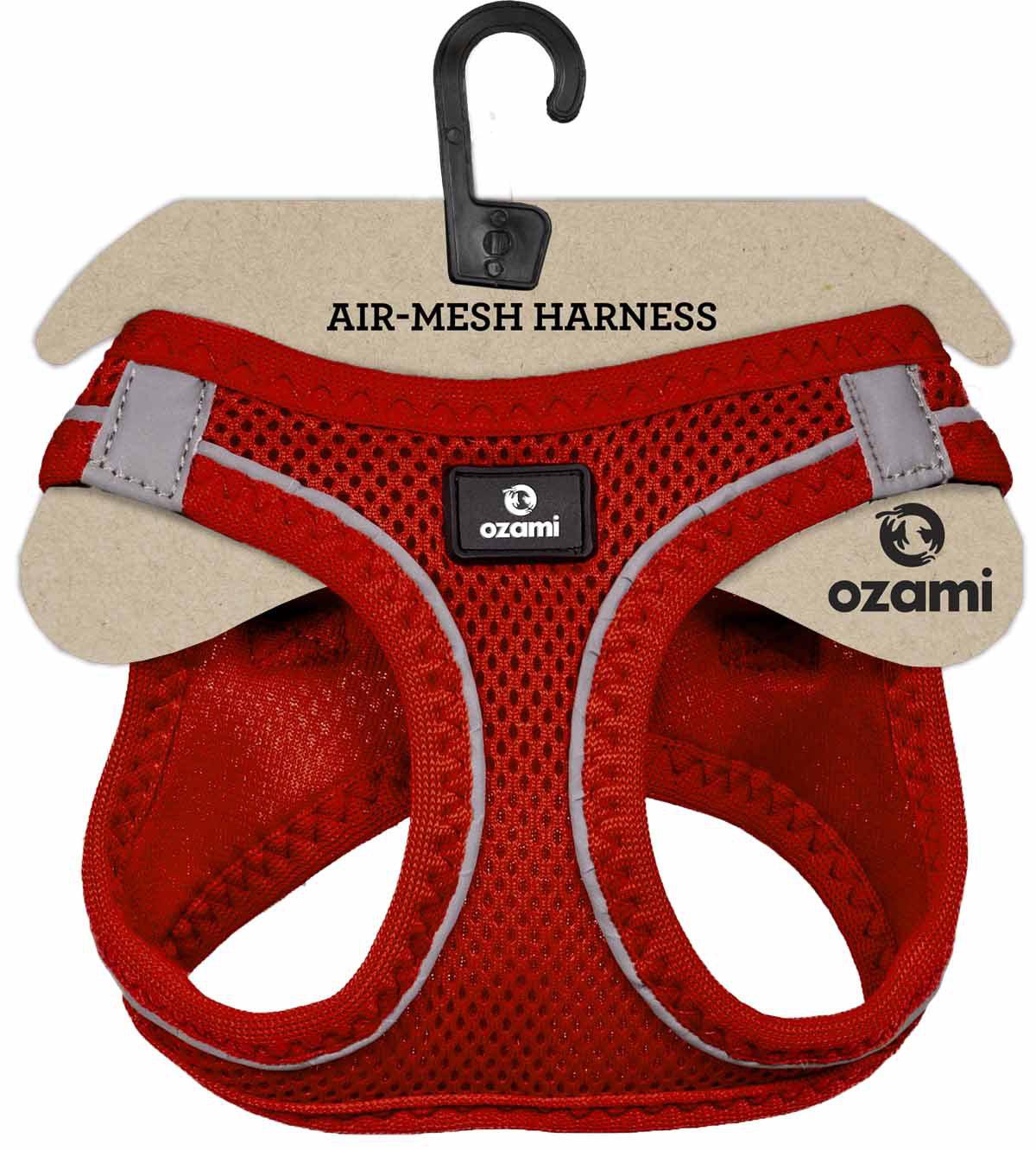 Ozami Air-Mesh Harness Red XL