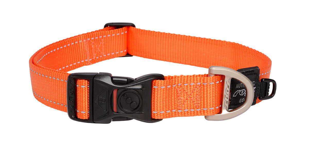 Rogz Halsband Utility XL Orange 25 mm 43-70 cm