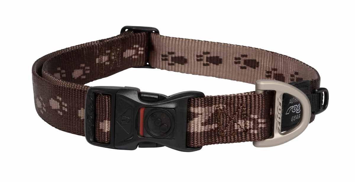 Rogz Alpinist Halsband Brun 43-70 cm