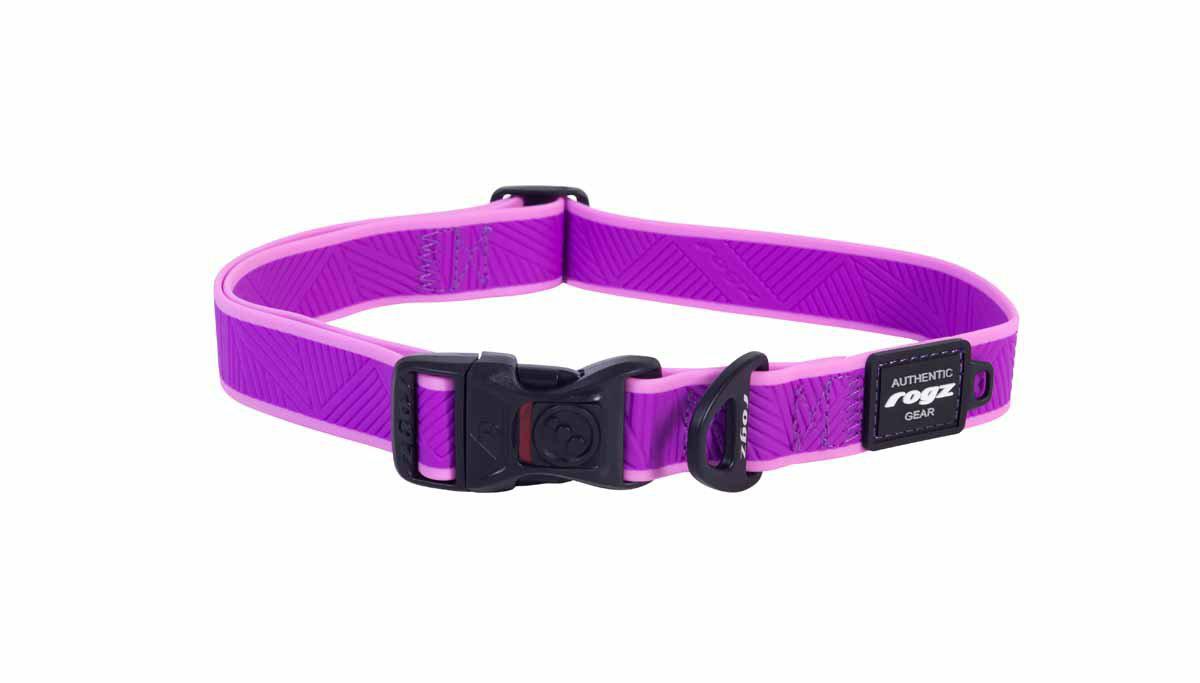 Rogz Amphibian Halsband XL Lila 43-70 cm