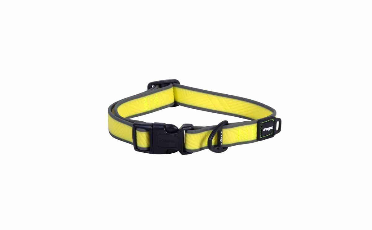 Rogz Amphibian Halsband M Gul 26-40 cm