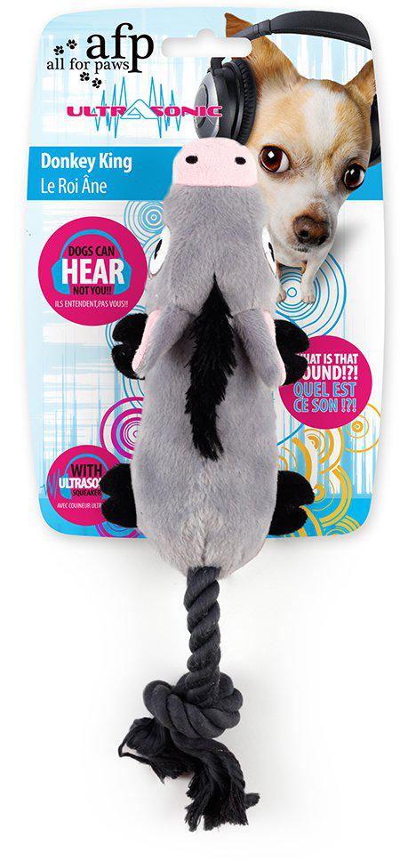 Hundleksak Ultrasonic Donkey King 38.5 cm