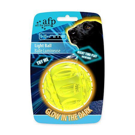 Hundleksak K-Nite Light Ball ¢7.5 cm