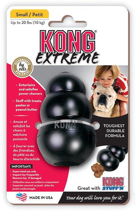 KONG Extreme Svart S 8 × 5 cm