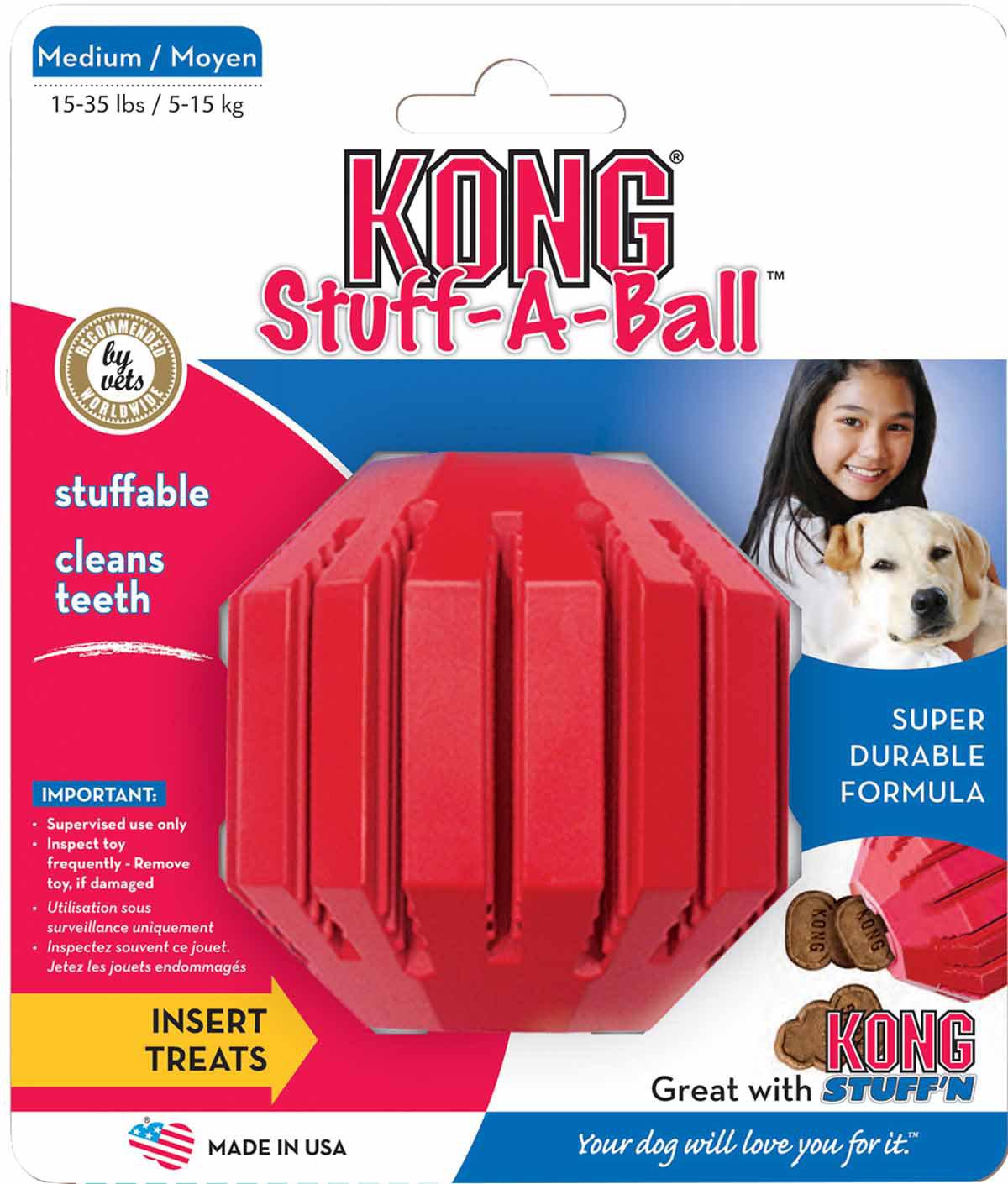 KONG Stuff A Ball L19 × 15 × 9 cm