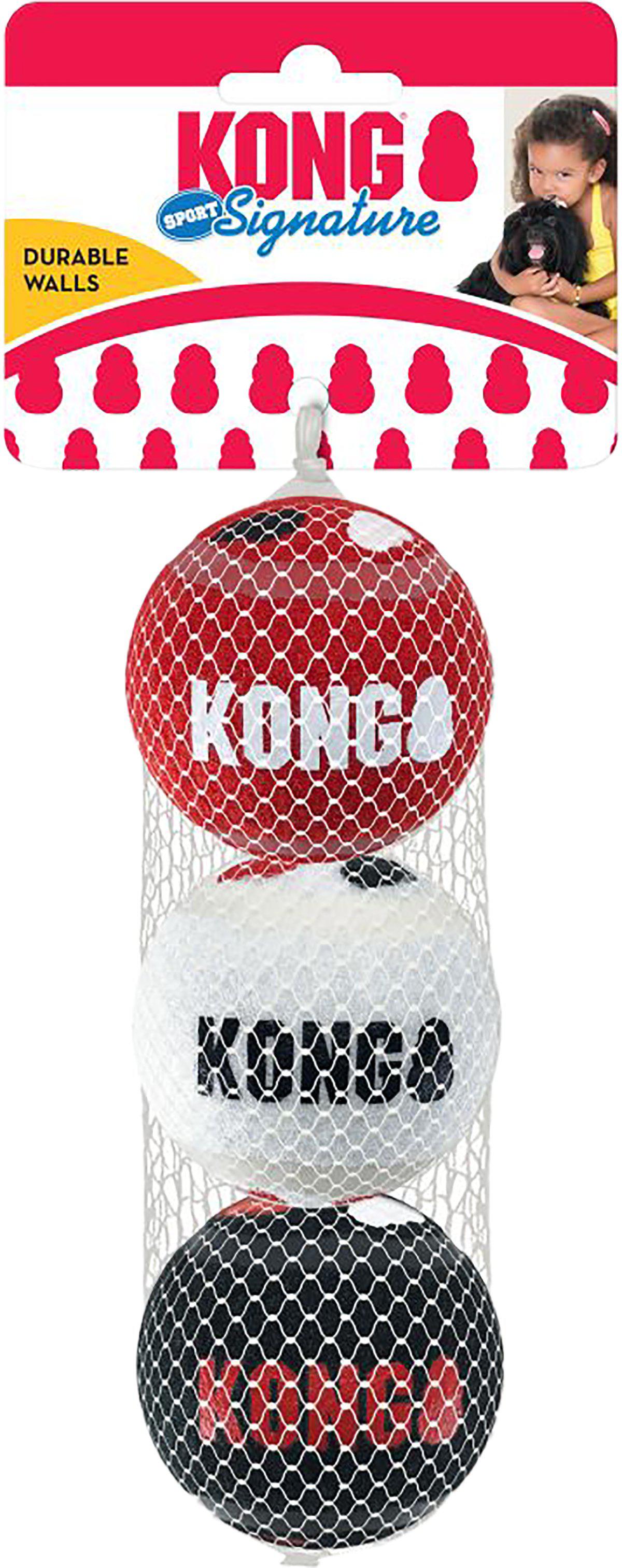 KONG Signature Sport Balls 3Pack M 6,5 cm