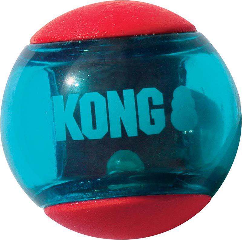 KONG Squeezz Actionball Red S 3St 5 cm