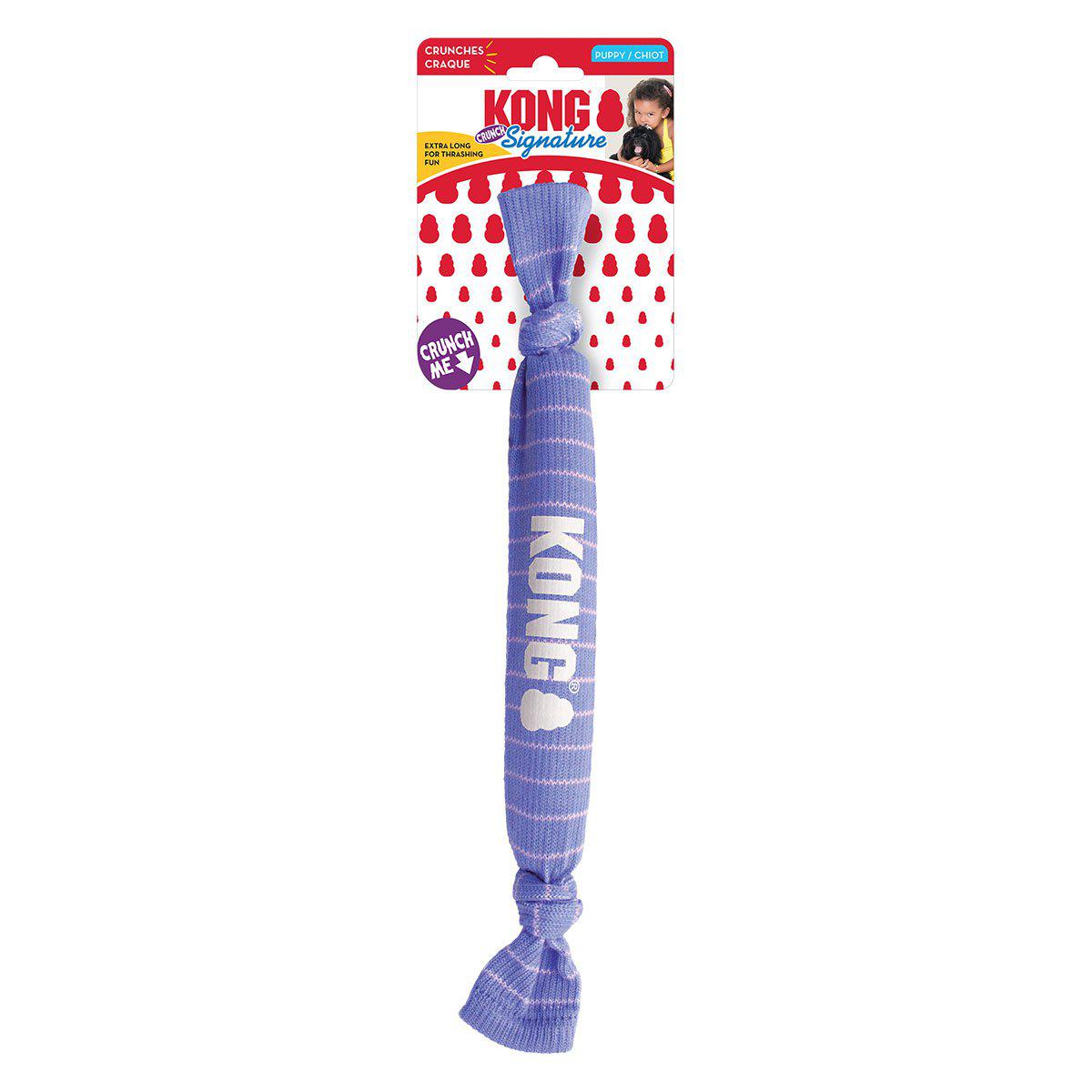KONG Signature Crunch Rope Puppy Singles/M 40,5 × 5 × 2,5 cm