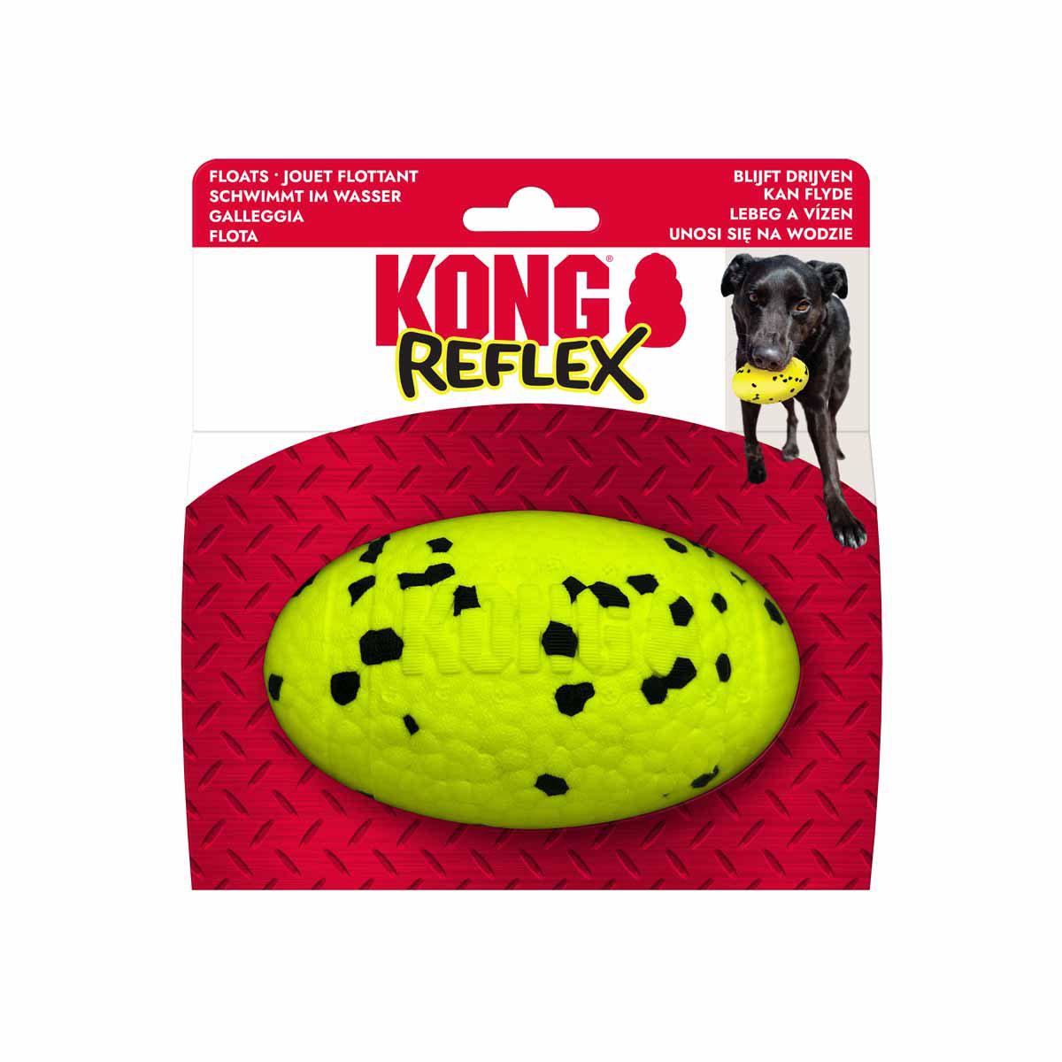 KONG Reflex Football M/L 9 × 14 × 9 cm