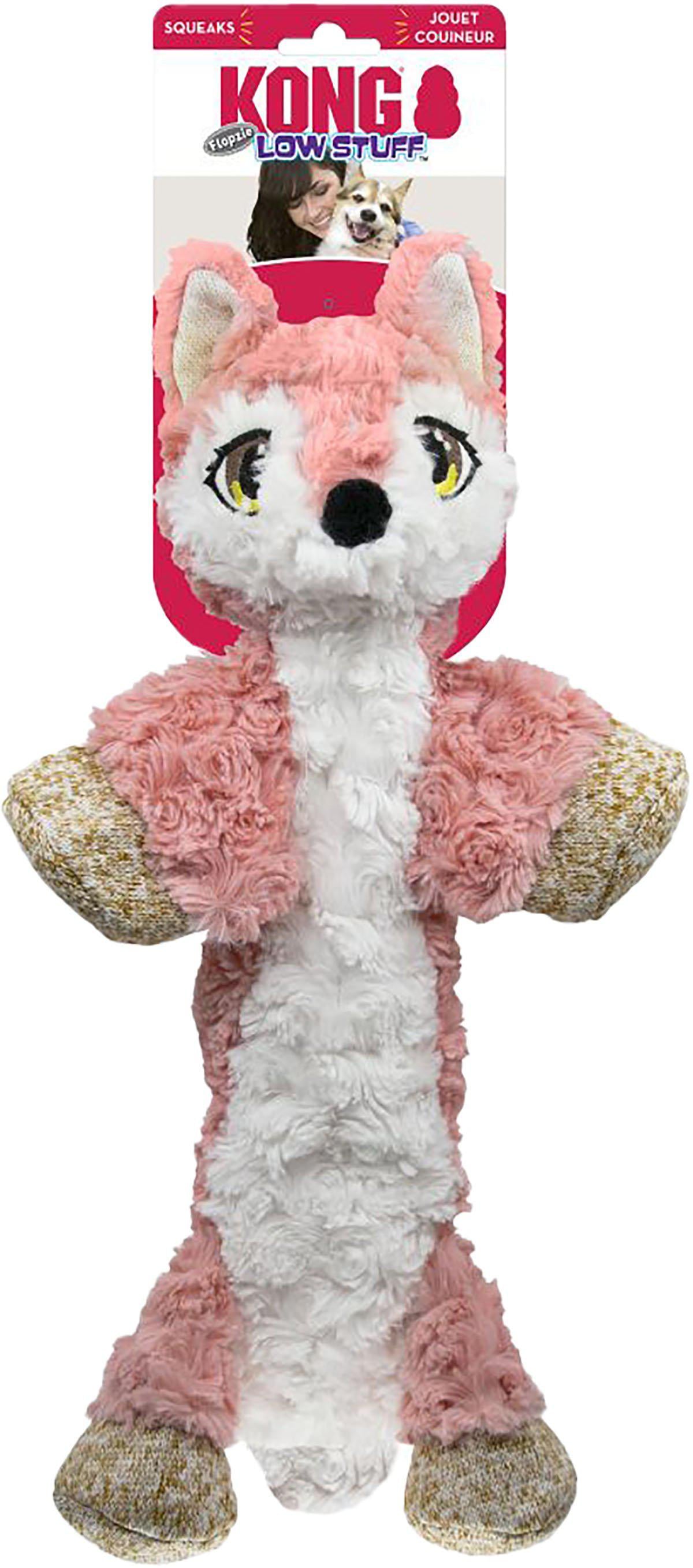 KONG Low Stuff Flopzie Fox M 48 × 26 × 9 cm