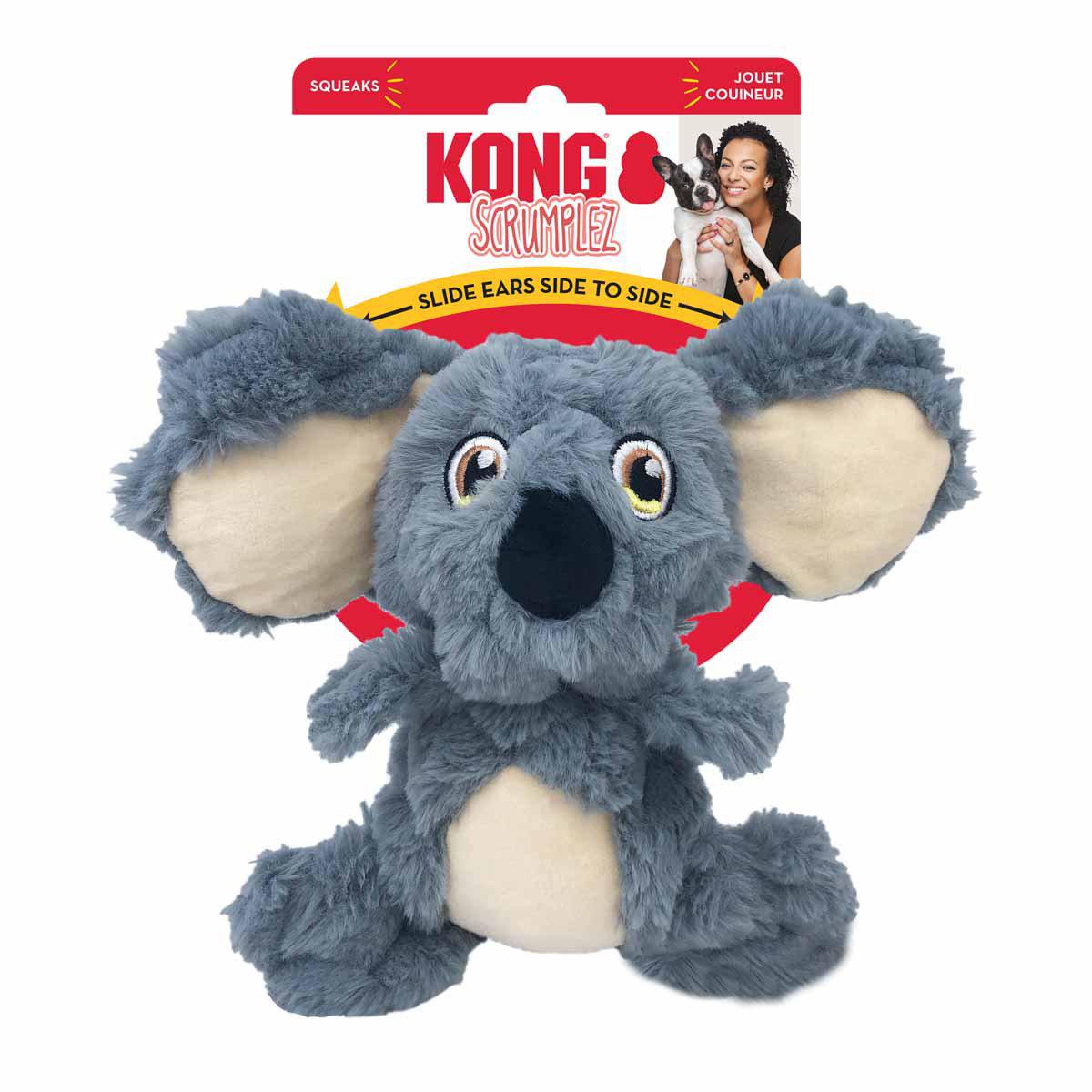 KONG Scrumplez Koala M 21,5 × 23 × 10 cm