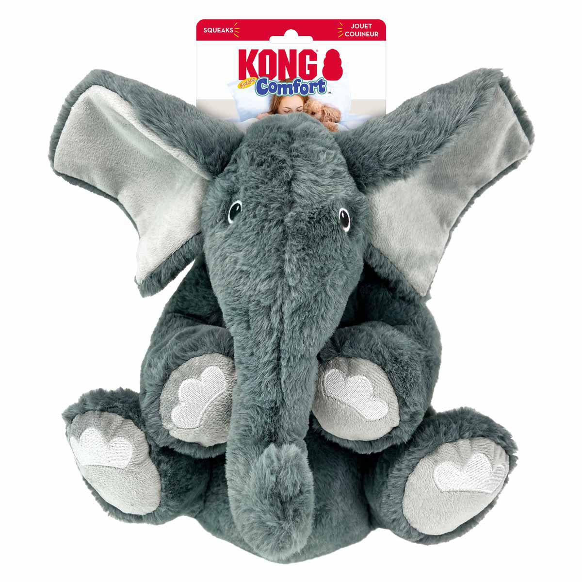 KONG Comfort Kiddosjumbo Elephant XL 33 × 33 × 19 cm