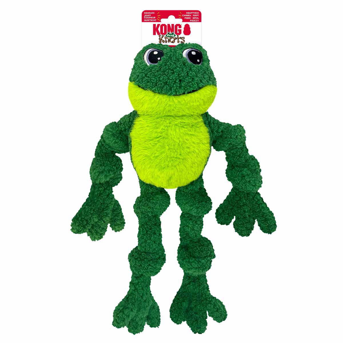 KONG Knots Frog L/XL 46 × 32 × 9 cm