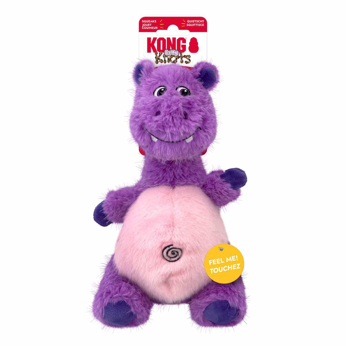 KONG Knots Belly Hippo M/L 28 × 16 × 13 cm