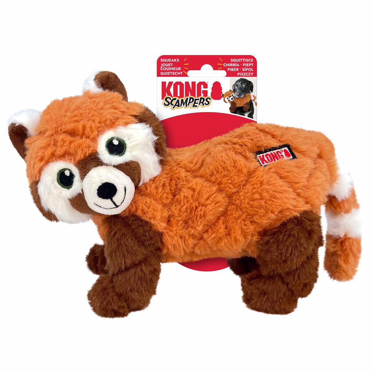 KONG Scampers Red Panda M 23 × 25,5 × 12 cm