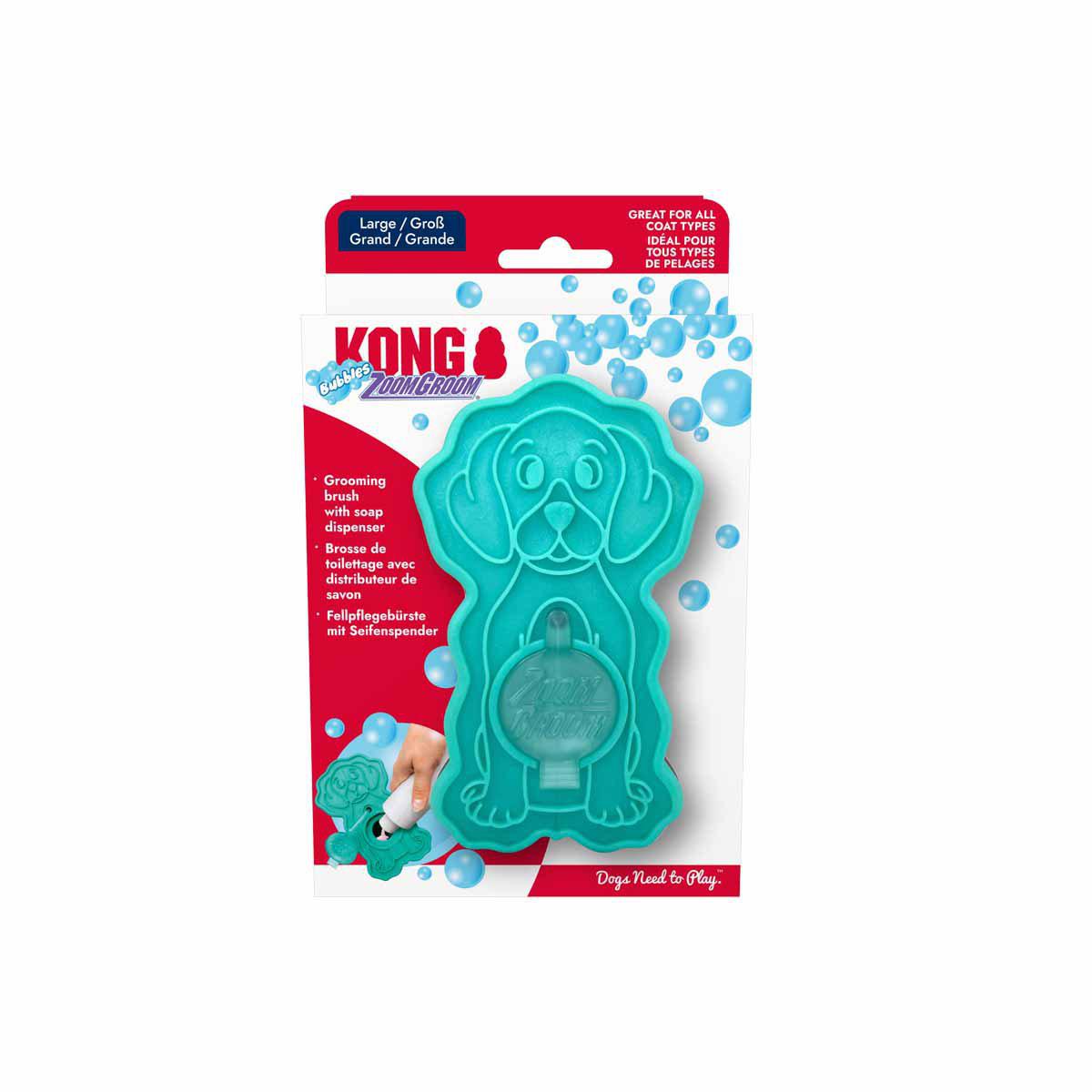 KONG Zoomgroom Bubbles 11,5 × 7 × 7 cm