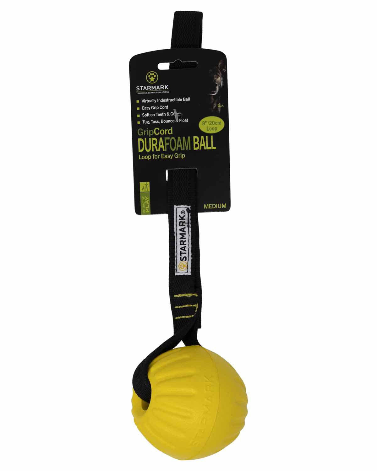 Starmark Gripcord Durafoam Ball Loop M 7 × 7 × 32 cm