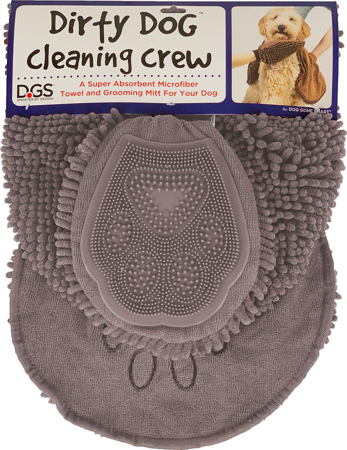 Dgs Dirty Dog Cleaning Crew Grå Handske+ Handduk
