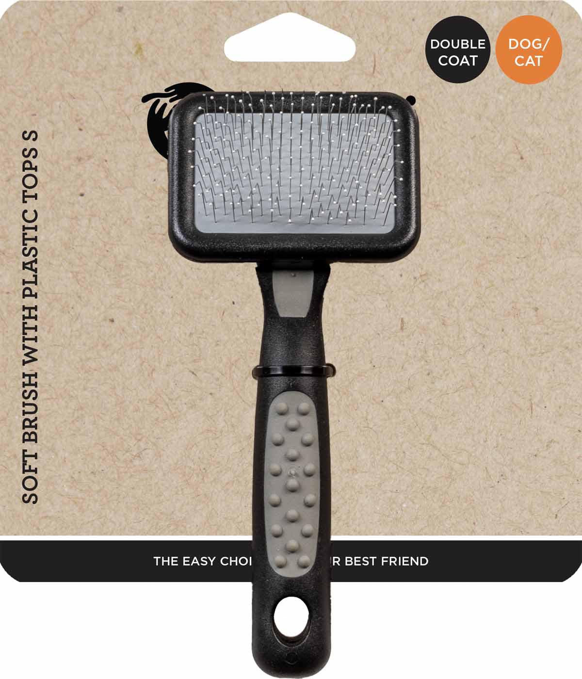 Ozami Soft Brush With Plastic Tops Small 14,5 × 6,4 × 3 cm