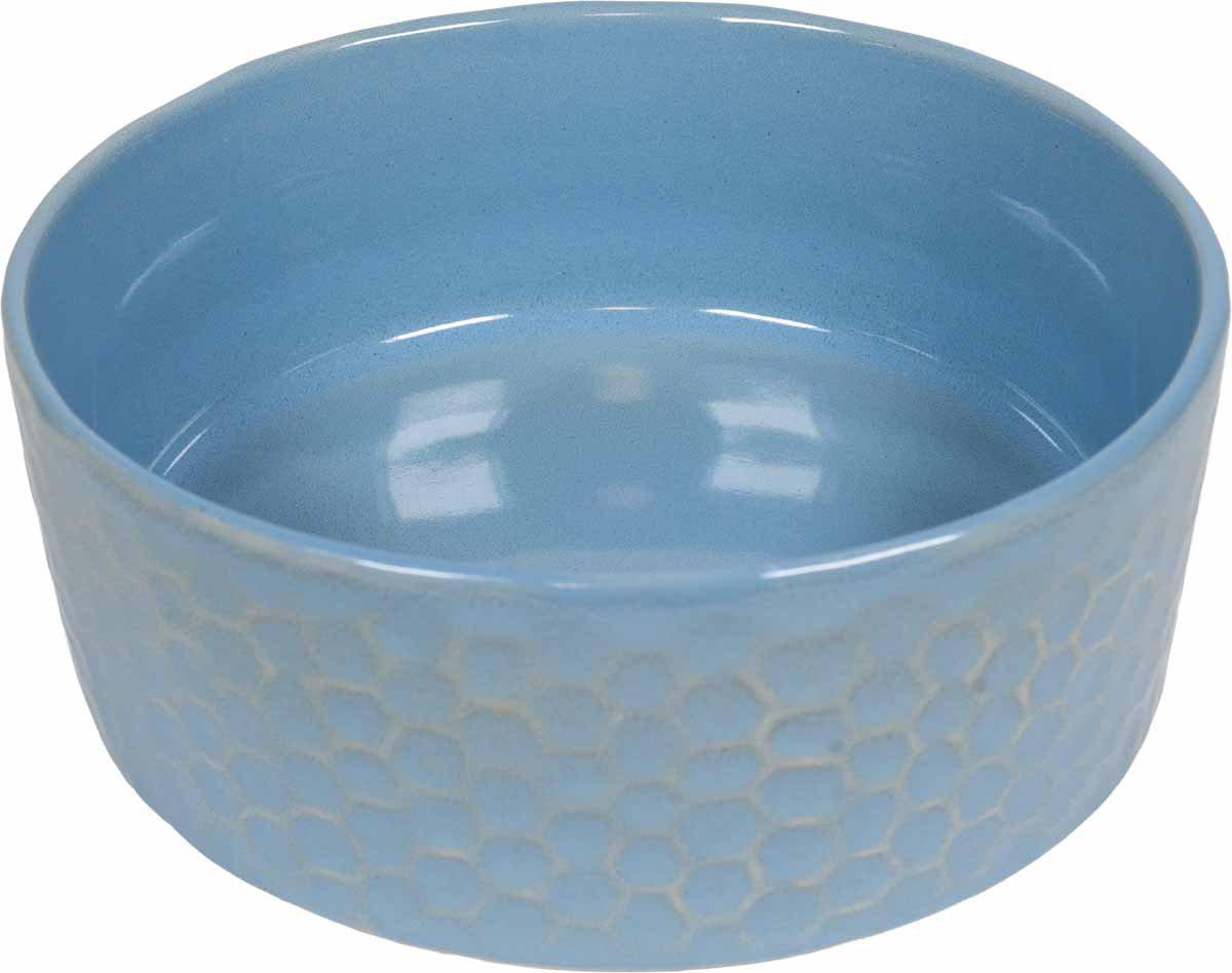 Ozami Ceramic Bowl Reactive Glaze Blue 15 cm 750 ml