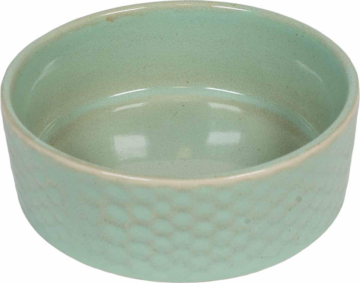 Ozami Ceramic Bowl Reactive Glaze Green 12 cm 330 ml