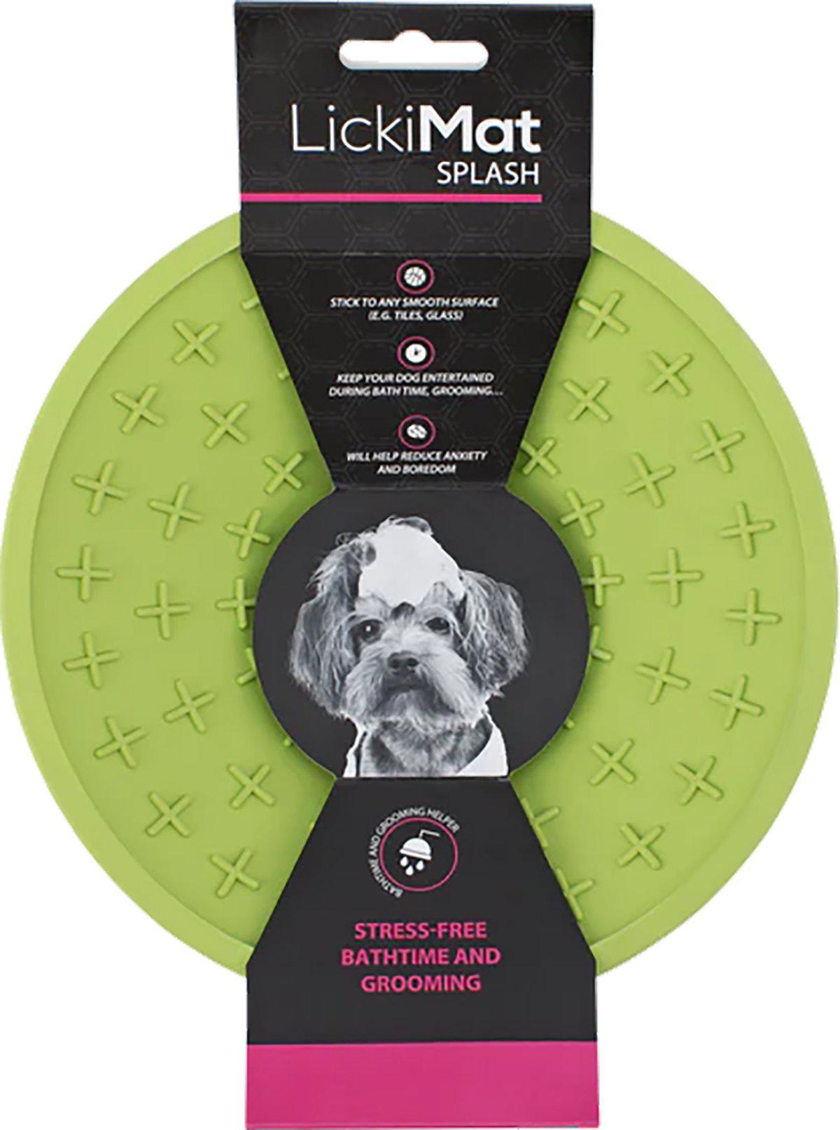 Hundskål LickiMat Splash Grön 19 cm