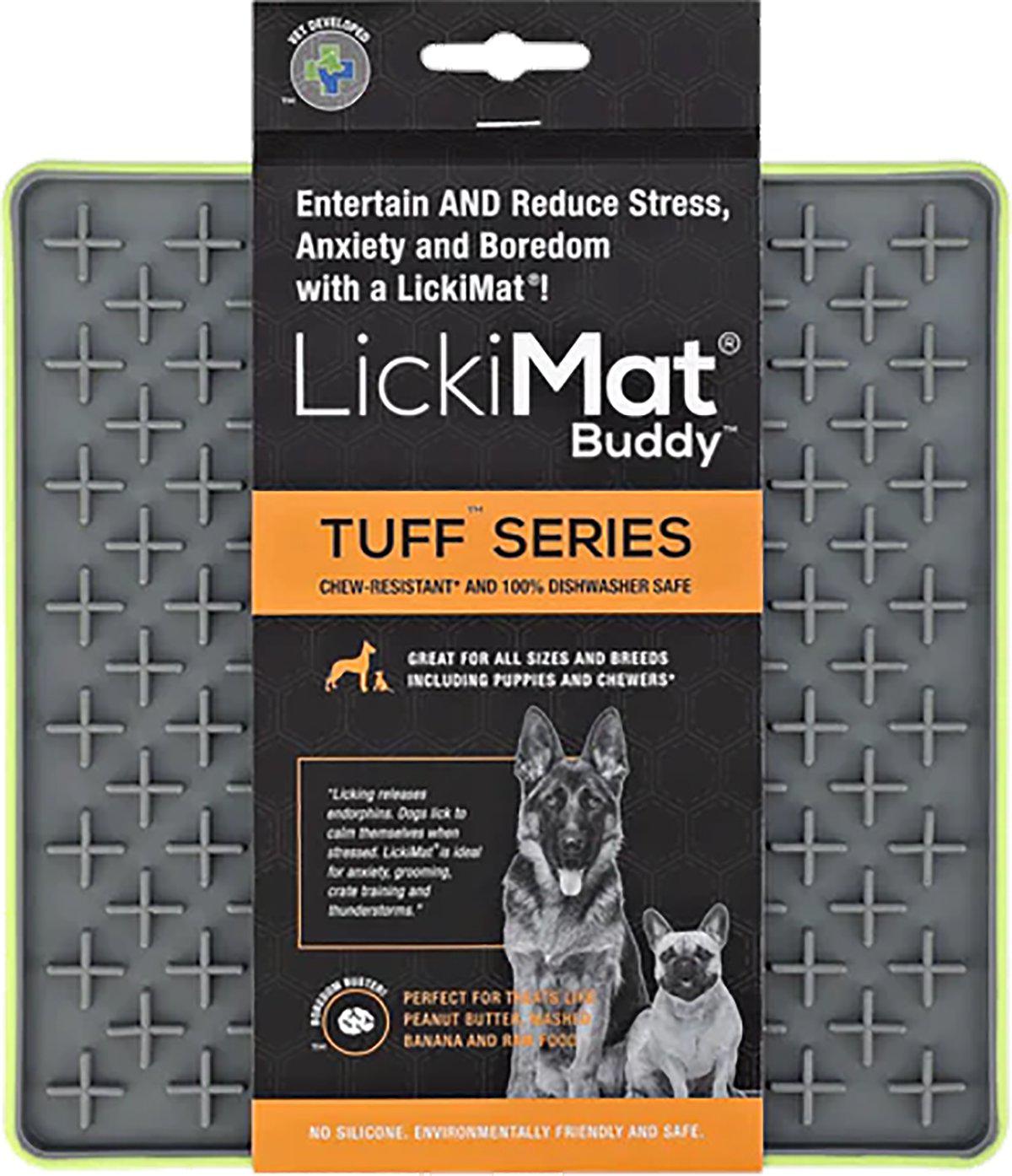 Hundskål LickiMat Buddy Tuff Grön 20 cm