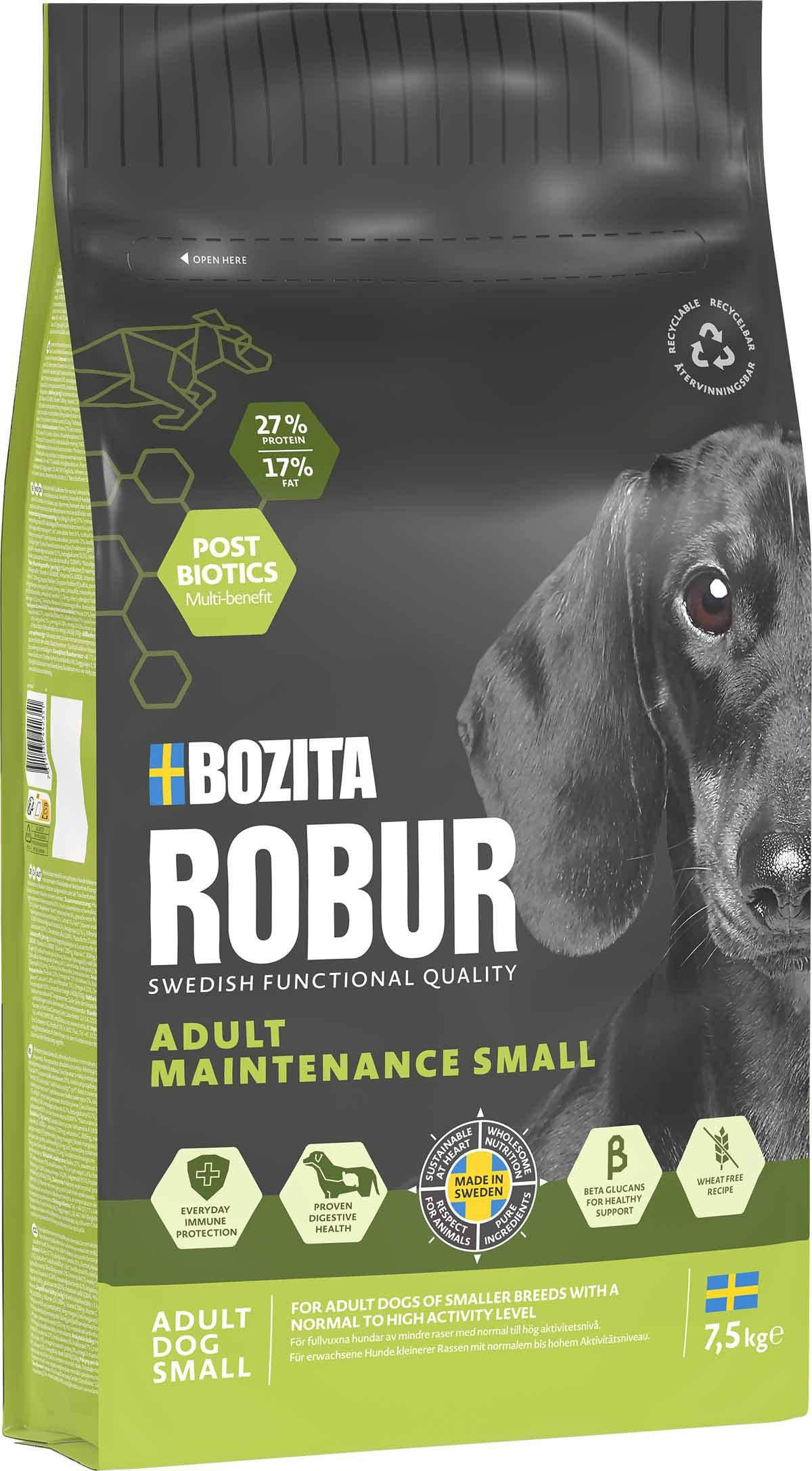 Bozita Robur Adult Maintenance Mini 7,5 kg