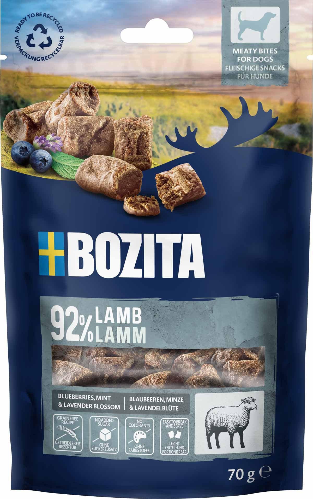 Bozita Snacks Meatybites Lamb 70 g