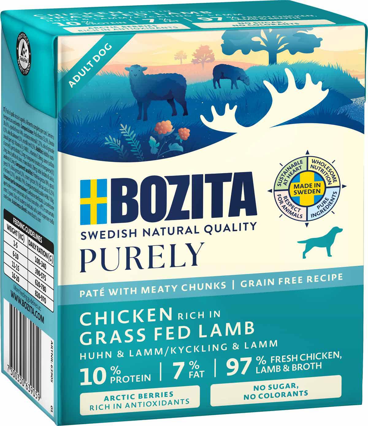 Bozita Dog Purely Pate 370 g Lamb