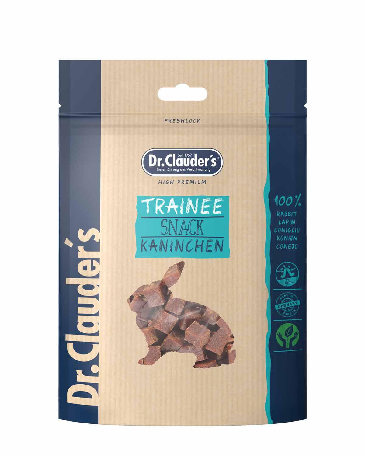 Dr. Clauder’s Trainee Dog Snack Medium Rabbit 80 g