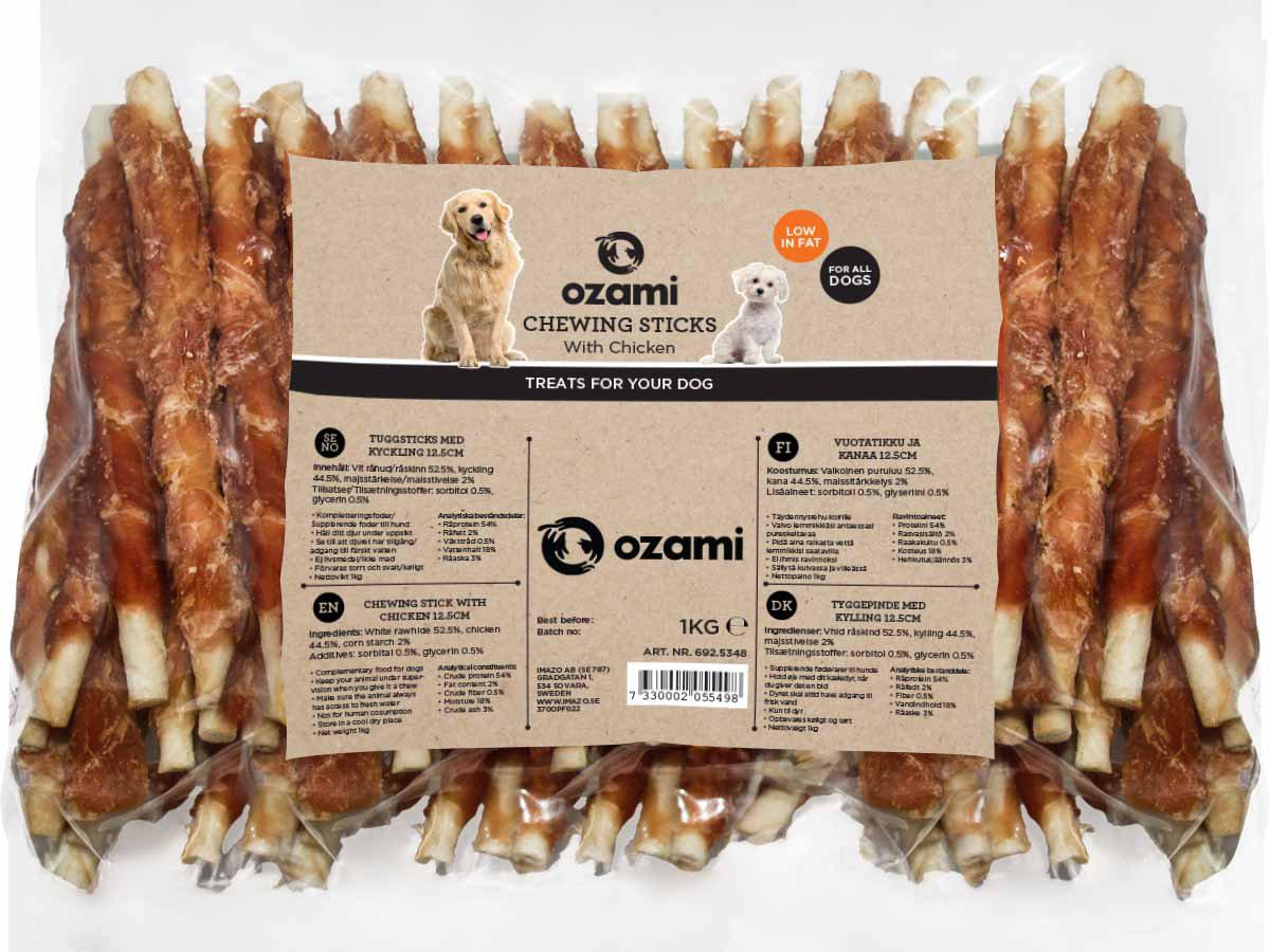 Ozami Chewing Stickwith Chicken 12.5Cm1 kg