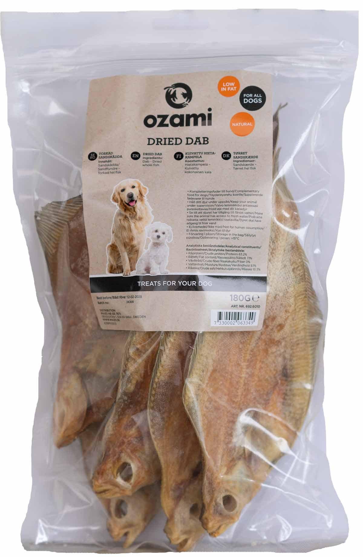 Ozami Dog Snack Dab 180 g
