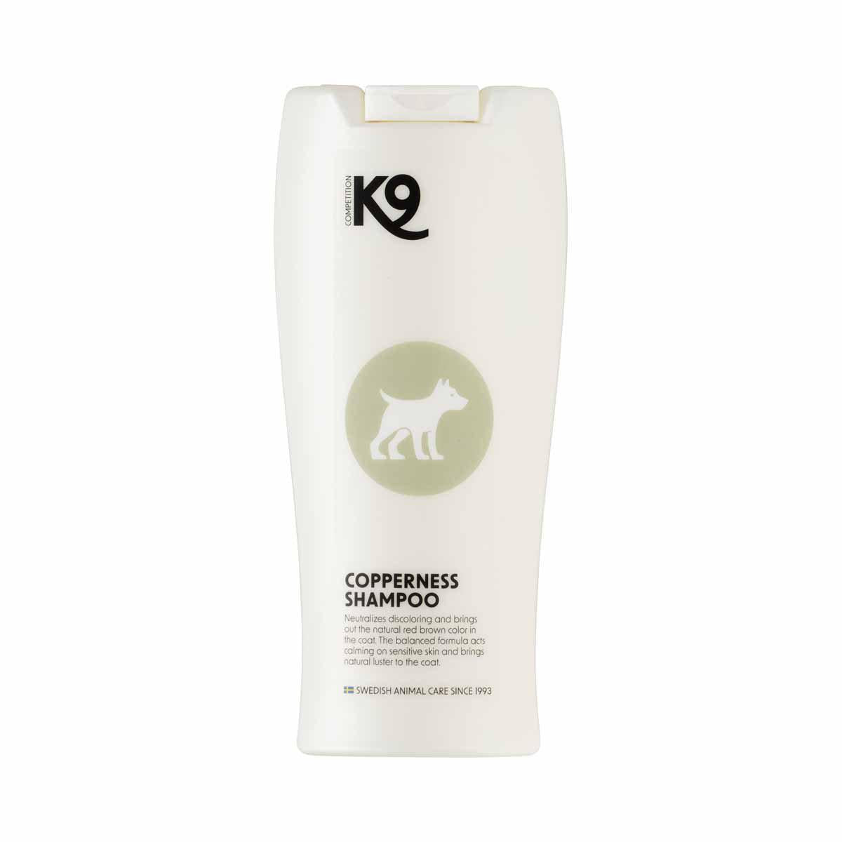 K9 Schampo Copperness 300 ml Aloe Vera