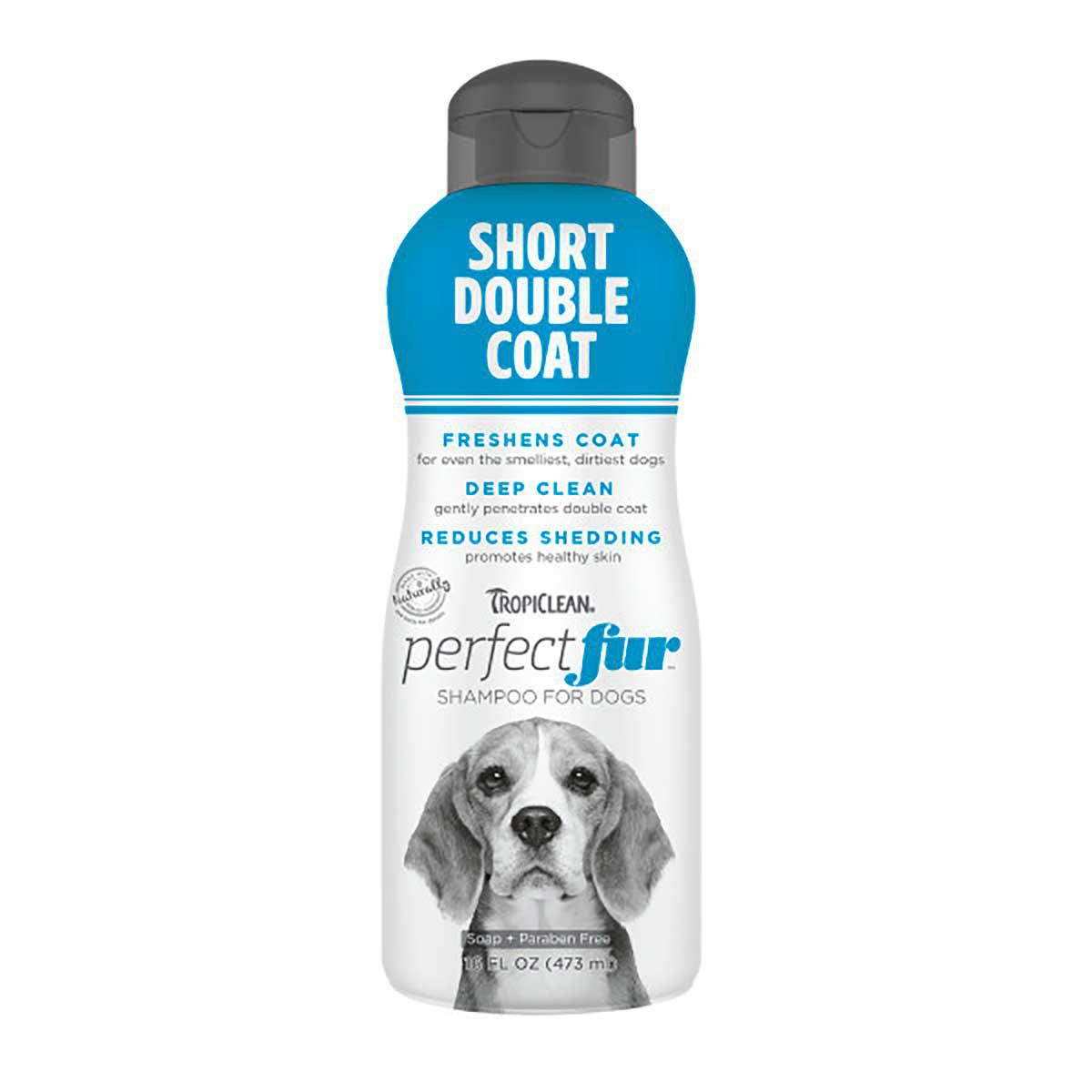 Tropiclean Perfect Fur Short Double Coat Shampoo 473 ml
