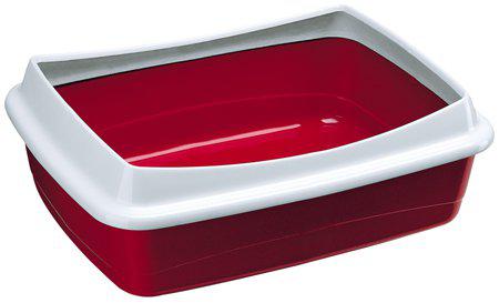 Ferplast Nip Plus Kattlåda Med Kant 47 × 36 × 15.5 cm Mix Färg
