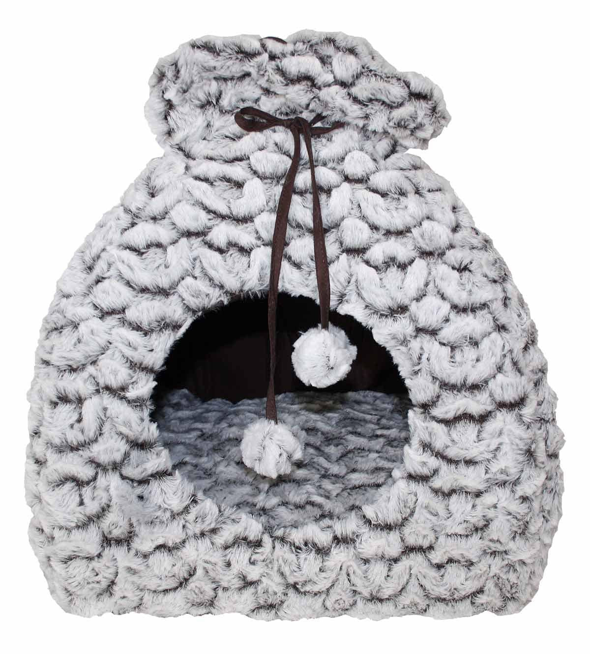 Ozami Cat Igloo Alicia Grey 37 × 37 cm