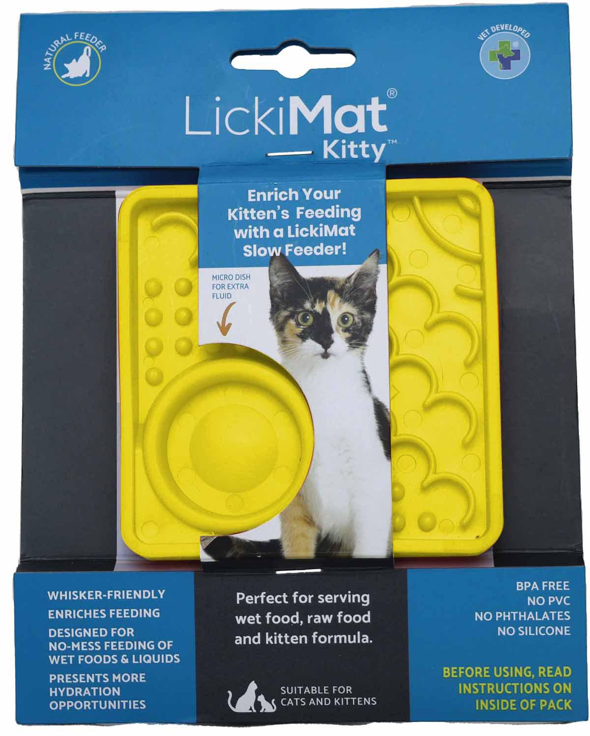 LickiMat Cat Kitty Gul