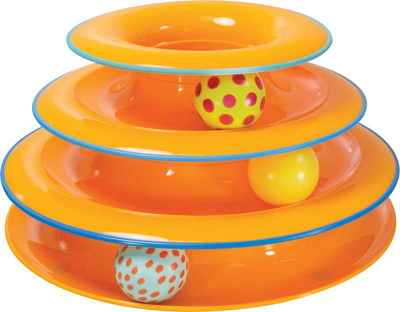 Petstages Kattleksak Tower Of Tracks25 cm