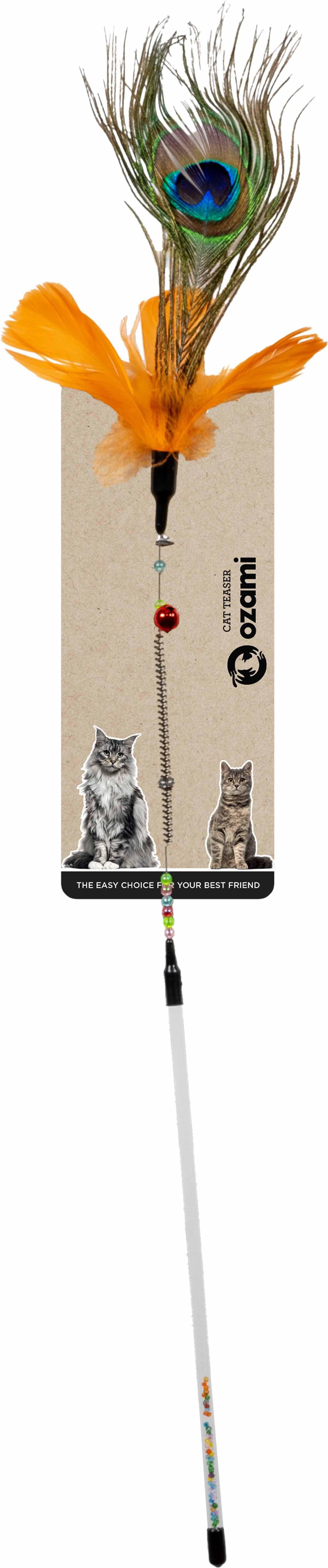 Ozami Cat Wand Comanche Brown/ Orange 65 cm