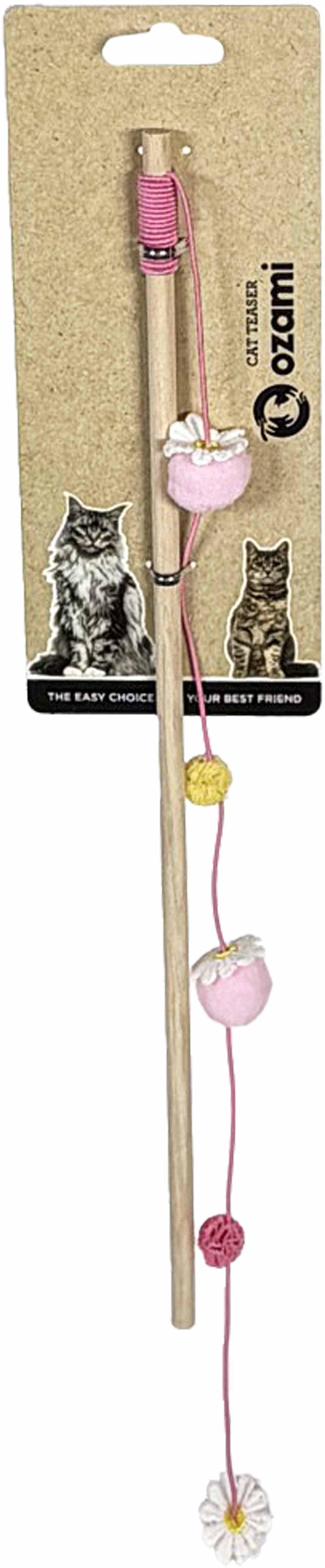 Ozami Cat Wand Daisy Chain Pink