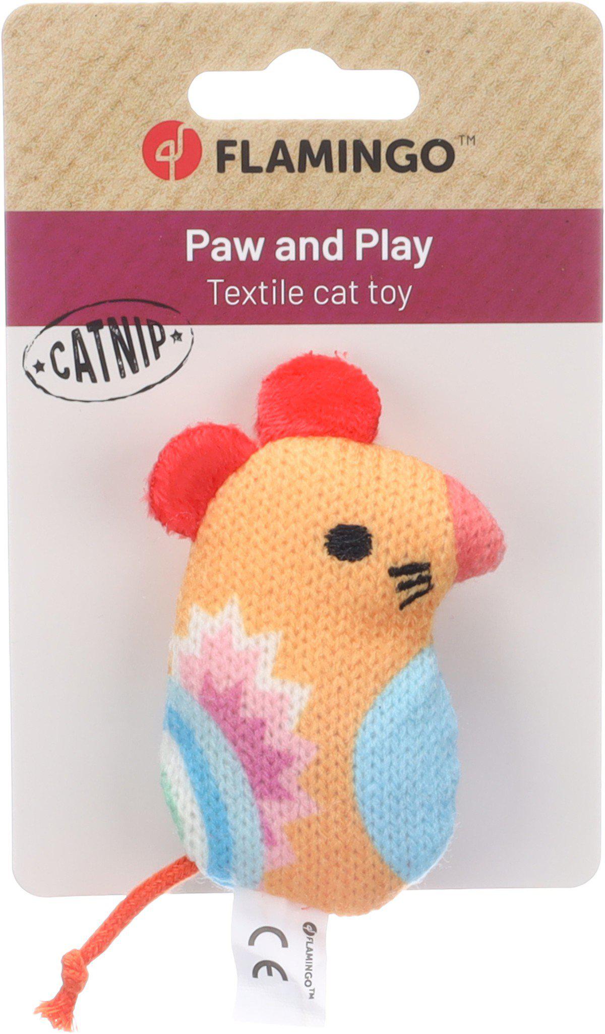 Cat Toy Nitz Mouse Orange 5,3 × 3 × 8,5 cm