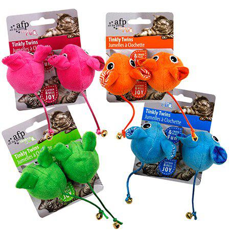 Modern Cat Tinkly Twins Mix Färg 6 cm