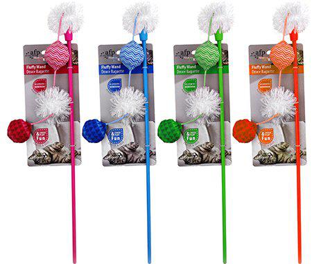 Modern Cat Fluffy Wand Mix Färg 69 cm